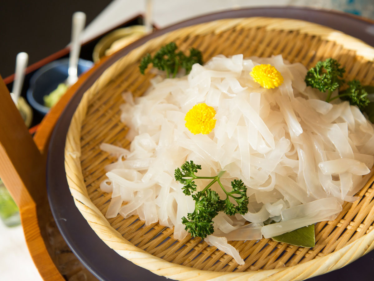 朝食いか刺し